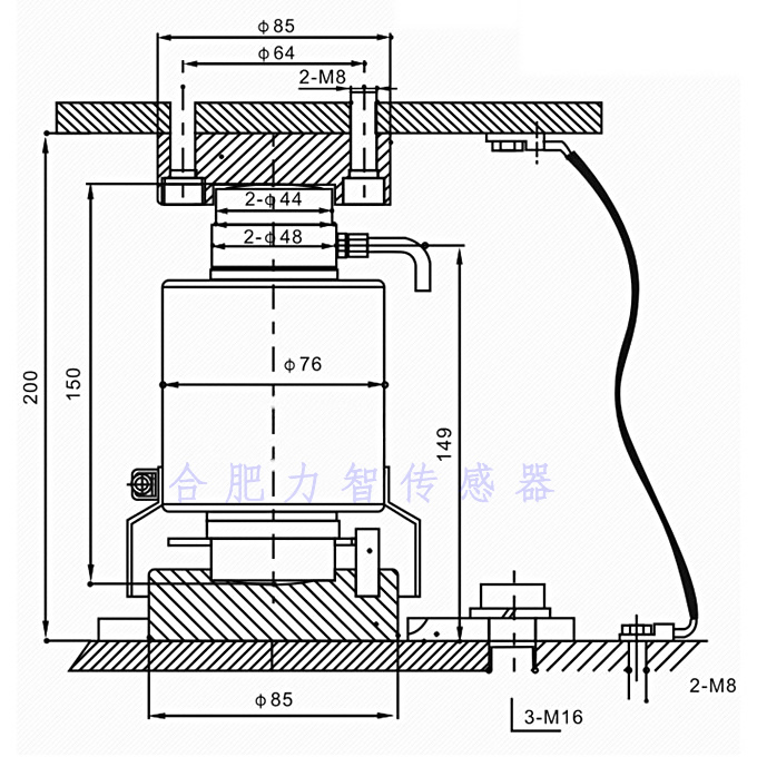 LZ-ZS7柱式称重传感器(图1)