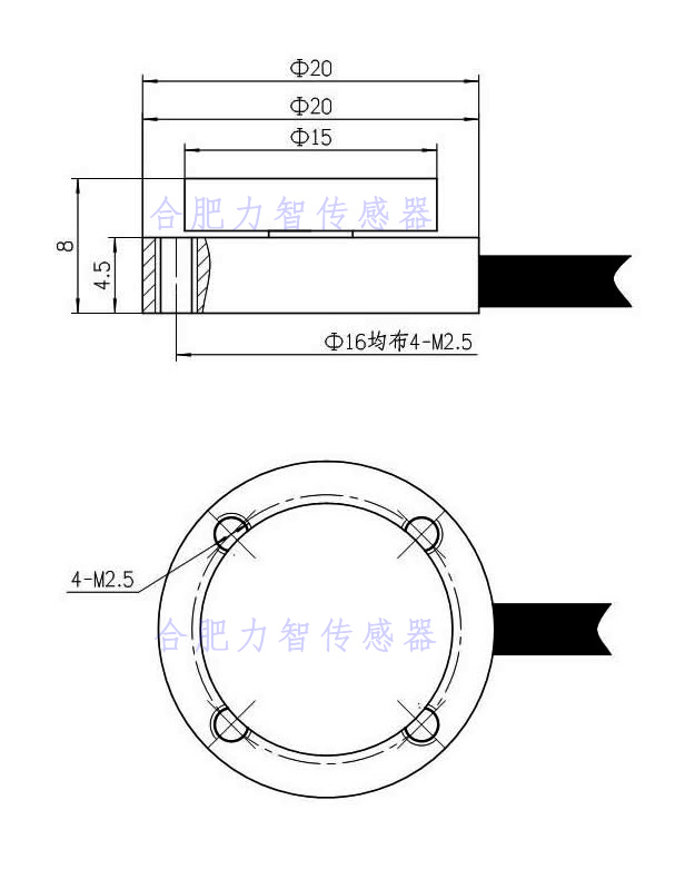 LZ-PMH20微型称重传感器(图1)